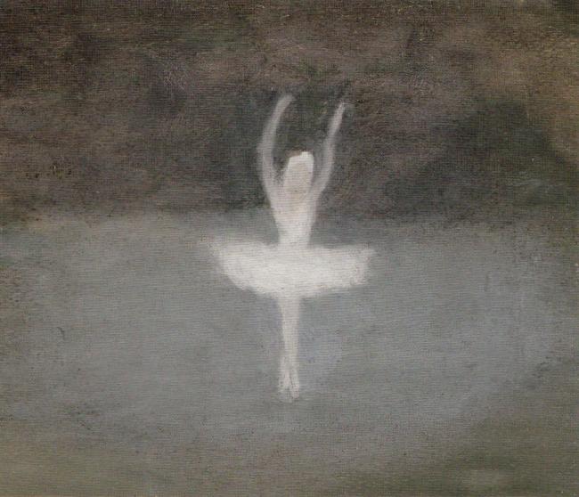 Clarice Beckett Dying Swan oil painting image